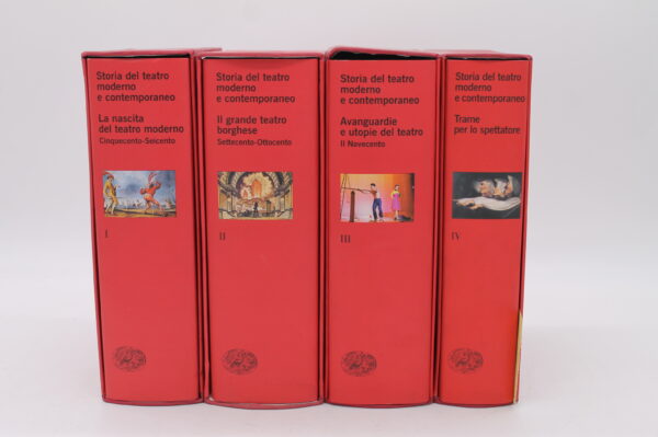 Storia del teatro moderno e contemporaneo (4 volumi; cofanetto), Einaudi 2000
