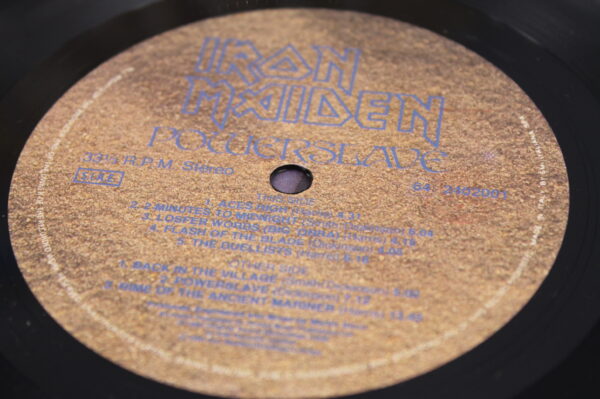 Disco Lp 33 giri Iron Maiden Powerslave - Image 4
