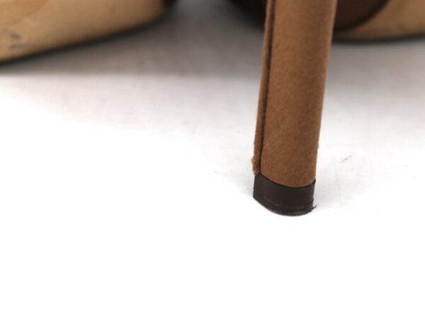 Décolleté D&G color bronzo in raso - Image 8