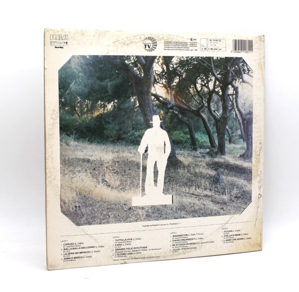 LP doppio Lucio Dalla "Dallamericaruso" 1986 - Image 2