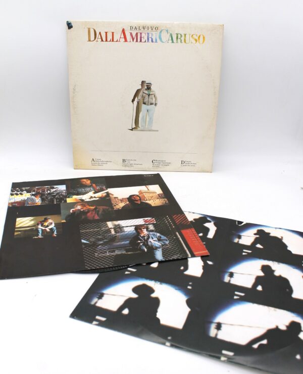 LP doppio Lucio Dalla "Dallamericaruso" 1986 - Image 4
