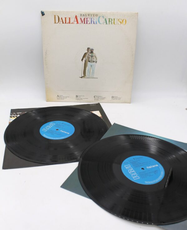 LP doppio Lucio Dalla "Dallamericaruso" 1986 - Image 5