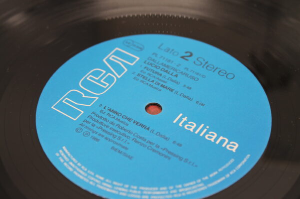 LP doppio Lucio Dalla "Dallamericaruso" 1986 - Image 7