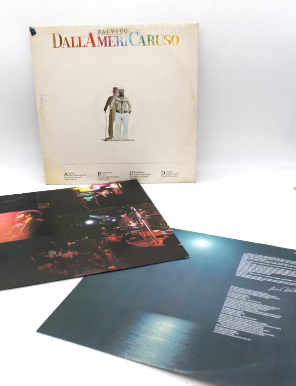LP doppio Lucio Dalla "Dallamericaruso" 1986 - Image 8