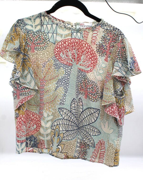Blusa maglia Red Valentino fantasia