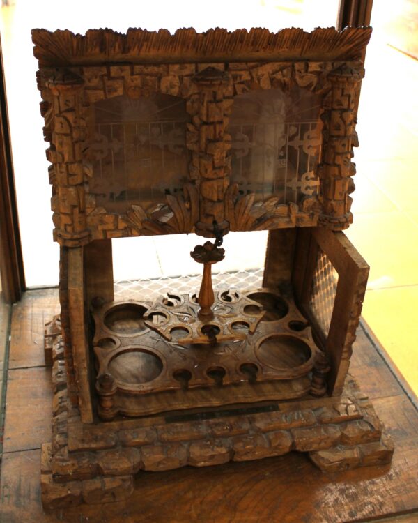 Teca artigianale porta liquori in legno - Image 4