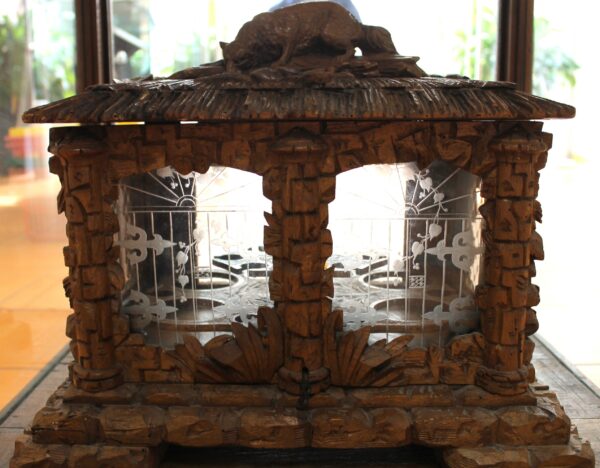 Teca artigianale porta liquori in legno - Image 9