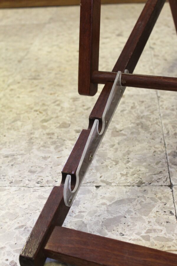 Sedia sdraio in legno a bandelle - Image 4