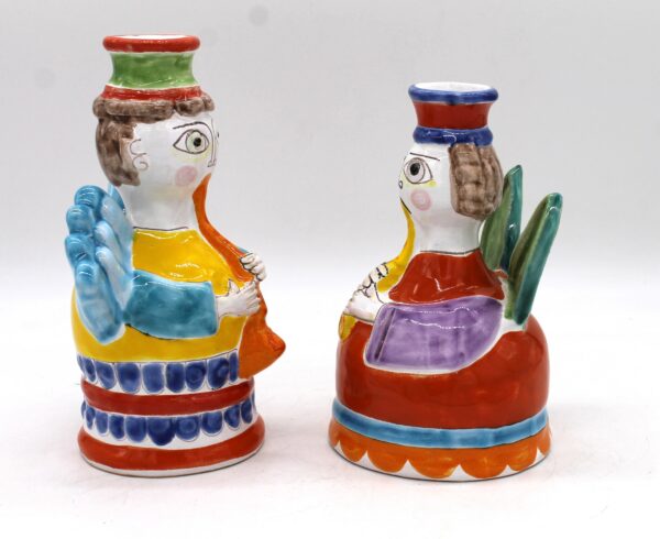 Coppia angeli in ceramica De Simone - Image 3