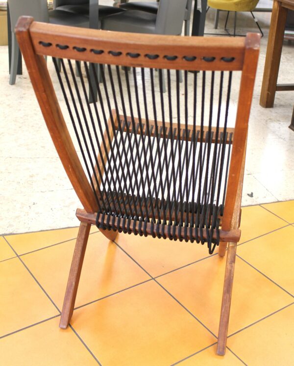 Poltrona teak e corde - Image 3