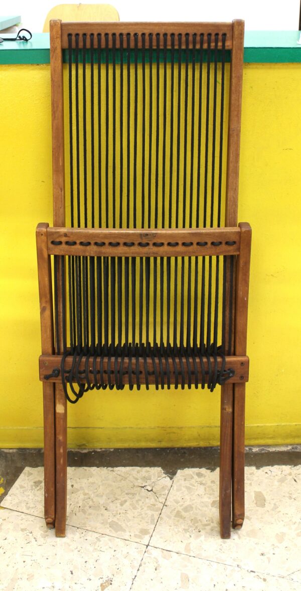 Poltrona teak e corde - Image 6