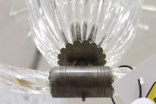 Lampadario in vetro anni '30 - Image 2