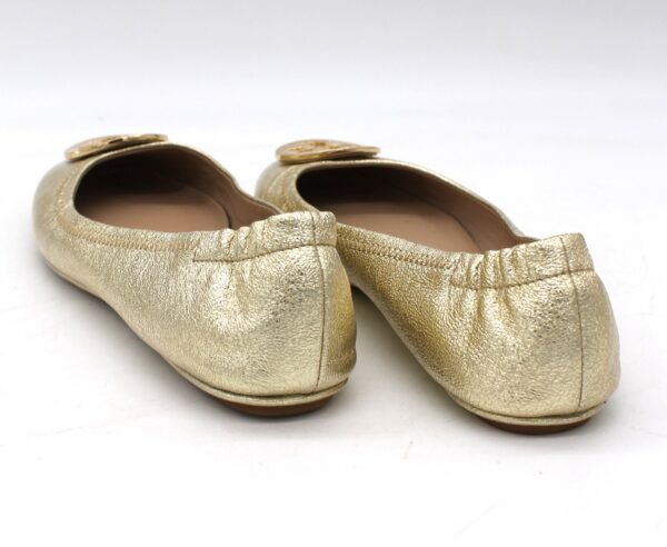 Scarpe ballerine Tory Burch dorate - Image 5