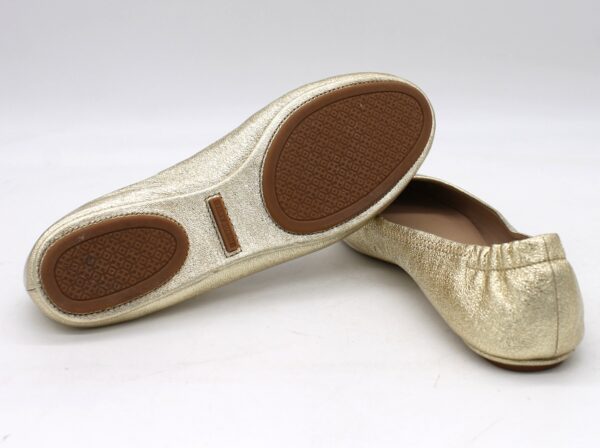 Scarpe ballerine Tory Burch dorate - Image 6