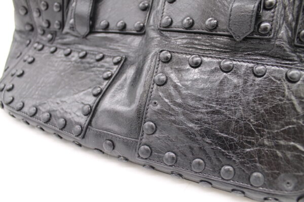 Borsa Roberto Cavalli in pelle nera - Image 4