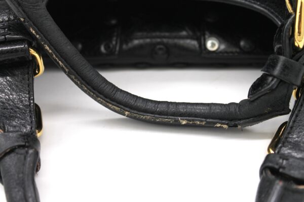 Borsa Roberto Cavalli in pelle nera - Image 7