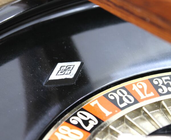 Cofanetto scatola da gioco con fiches e roulette - Image 7