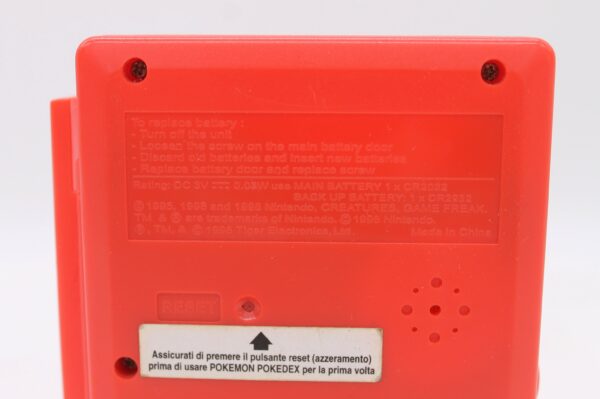 Pokémon Pokédex 1998 Tiger Electronics - Image 5