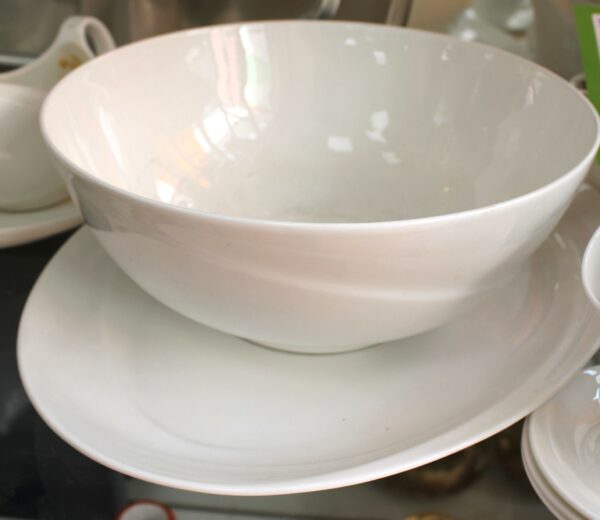 Servizio piatti Wedgwood bianco 22 pz - Image 9