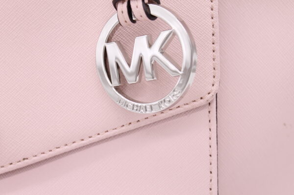 Borsa Michael Kors saffiano rosa - immagine 2
