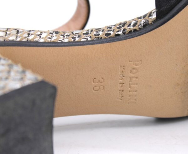 Scarpe sandalo con tacco di Pollini - immagine 4