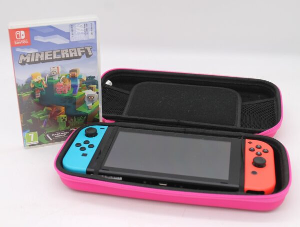 Nintendo Switch con Minecraft
