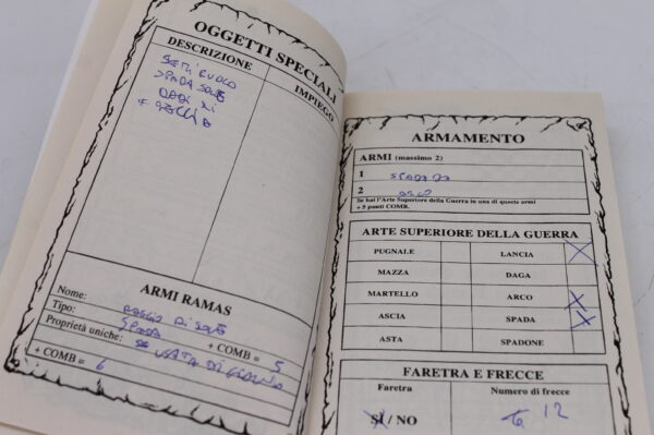 Libro Game "lupo solitario 28 - La vendetta di Sejanoz" - Image 5