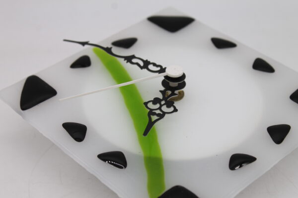 Orologio a pendolo in vetro artigianale - Image 2