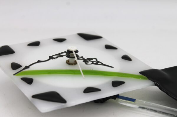 Orologio a pendolo in vetro artigianale - Image 6