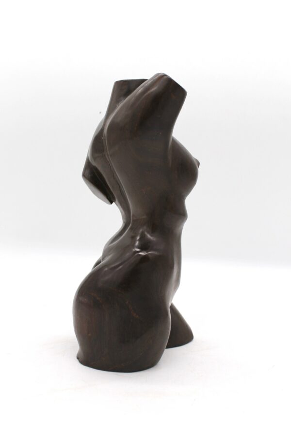 Miniatura di busto di donna in legno - immagine 2