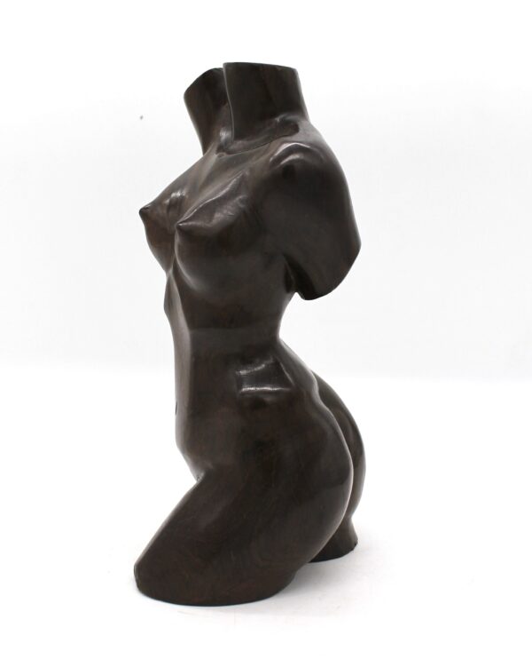 Miniatura di busto di donna in legno - immagine 4