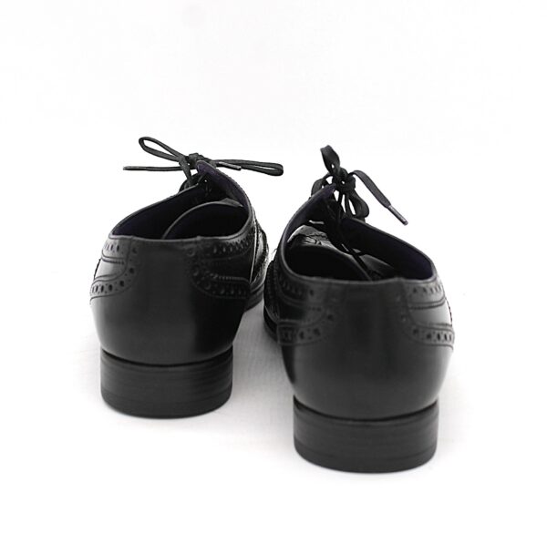 Scarpe D&G nere in vera pelle duilio - immagine 3
