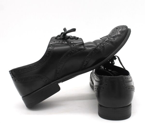 Scarpe D&G nere in vera pelle duilio - immagine 4