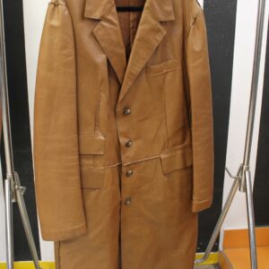 Cappotto in vera pelle di Trussardi vintage