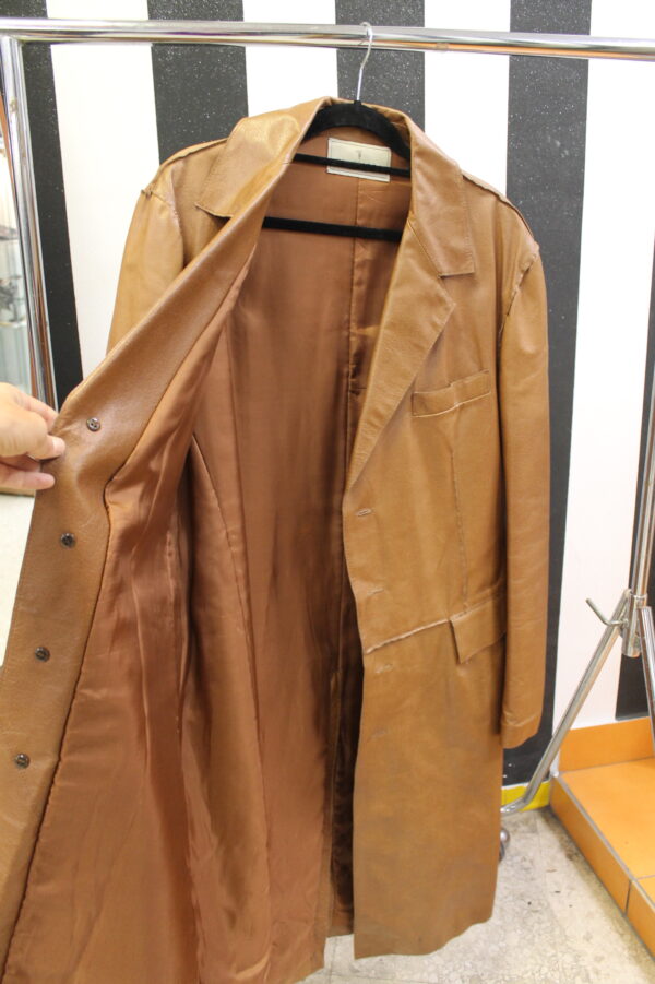 Cappotto in vera pelle di Trussardi vintage - immagine 6