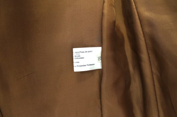 Cappotto in vera pelle di Trussardi vintage - immagine 7