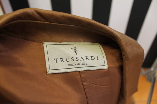 Cappotto in vera pelle di Trussardi vintage - immagine 9