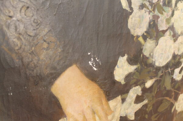 Opera quadro "Ritratto di Signora" - immagine 5