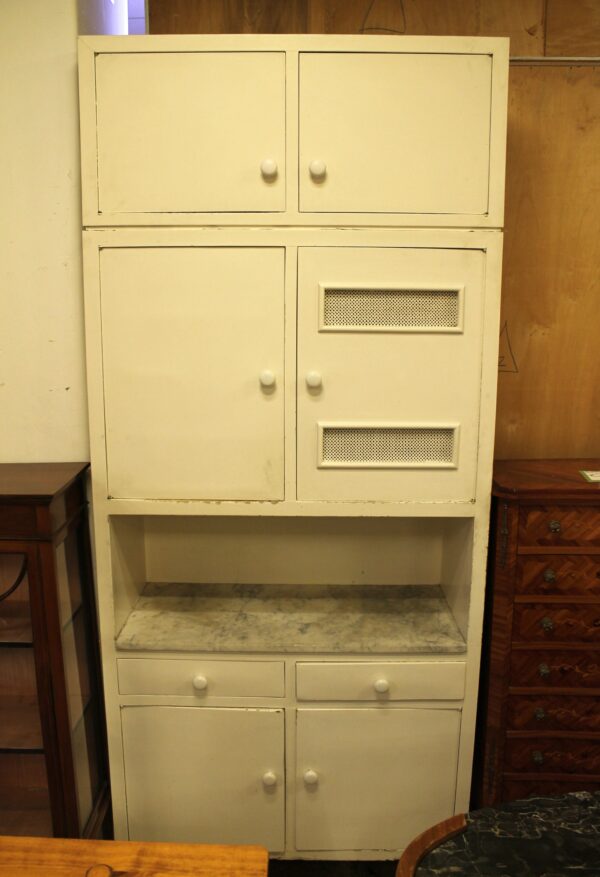 Credenza vintage ripiano in marmo