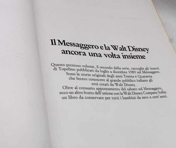 Raccolta Fumetti Topolino Il Messaggero Rilegati - Volume 2 - 1989 - immagine 3