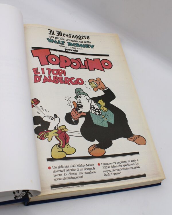 Raccolta Fumetti Topolino Il Messaggero Rilegati - Volume 2 - 1989 - immagine 4