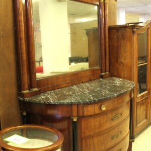 Mobile consolle Impero piano in marmo