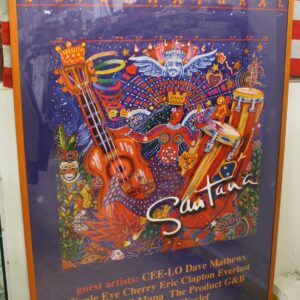 Quadro poster di "Santana Supernatural"