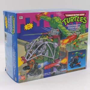 ROCKSTEADY POGOCOPTER NINJA TURTLES 5558 PLAYMATES 1991