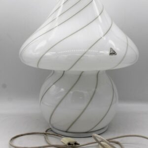 Lampada a fungo in vetro di Murano