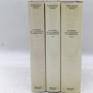 La storia, gli avvenimenti e i personaggi 3 volumi