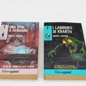 Librogame 2 vol. "I labirinti di Krarth" & "Una spia a Isengard"