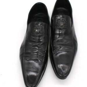 Scarpe Richmond in pelle nera + scatola