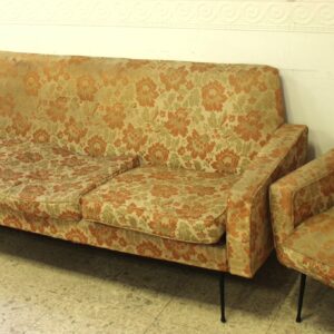 Divano + due poltrone vintage