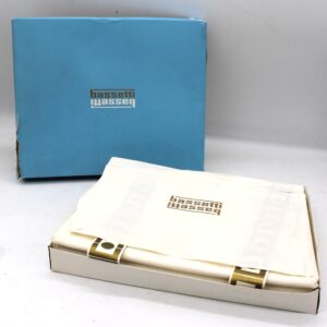 Lenzuolo Bassetti in lino vintage + scatola